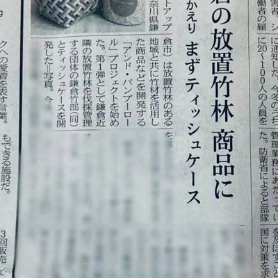 &BambooRollでの取り組みが日本経済新聞にて紹介